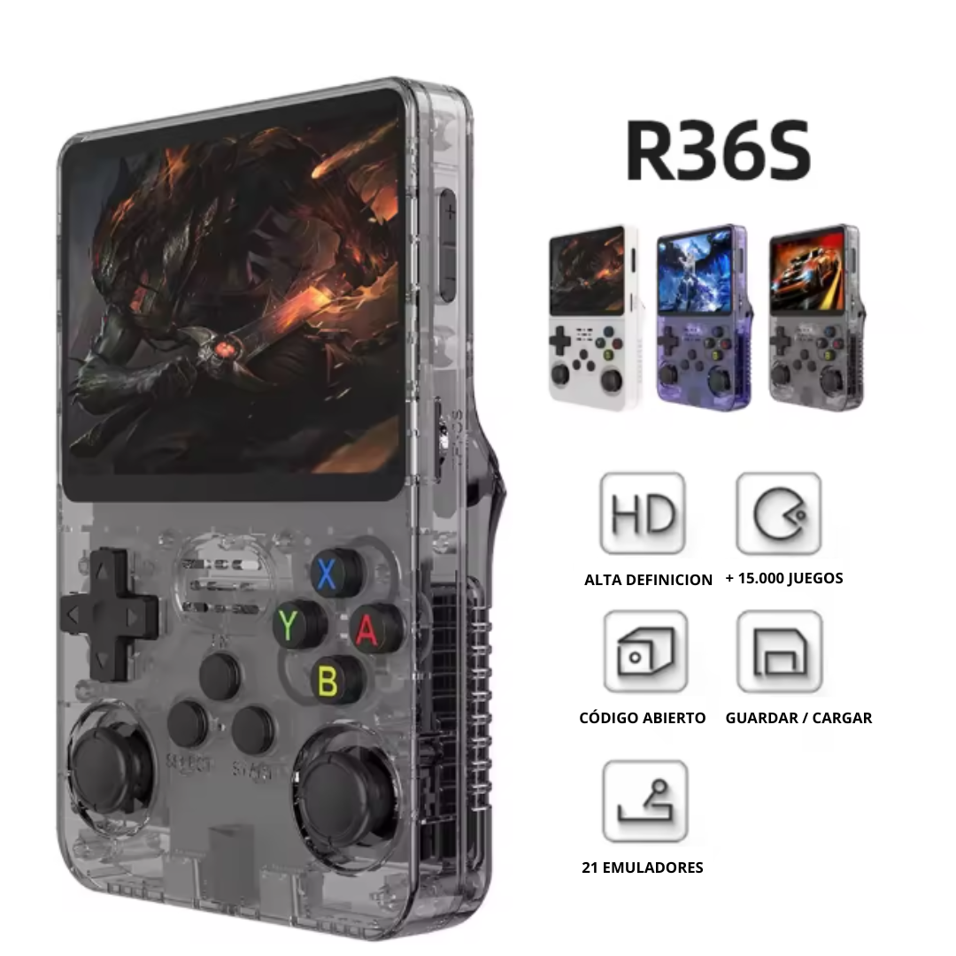 Consola Retro Portátil con 15.000 Juegos